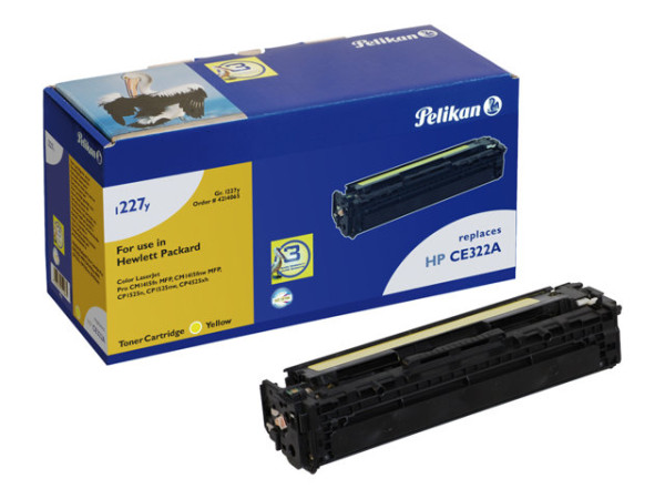 Toner HP Pelikan CE322A comp. Gelb