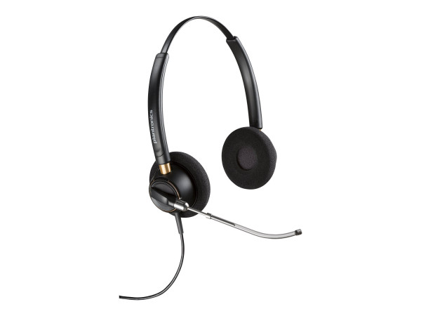 HP Poly EncorePro 520V Binaurales Headset + Quick
