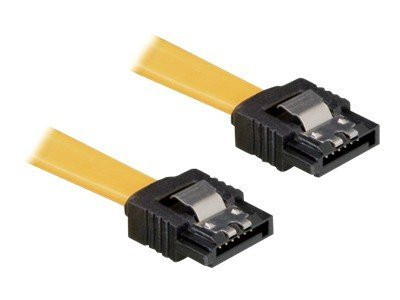Speichermedien DeLOCK SATA Kabel 70cm gerade/gerade Metall