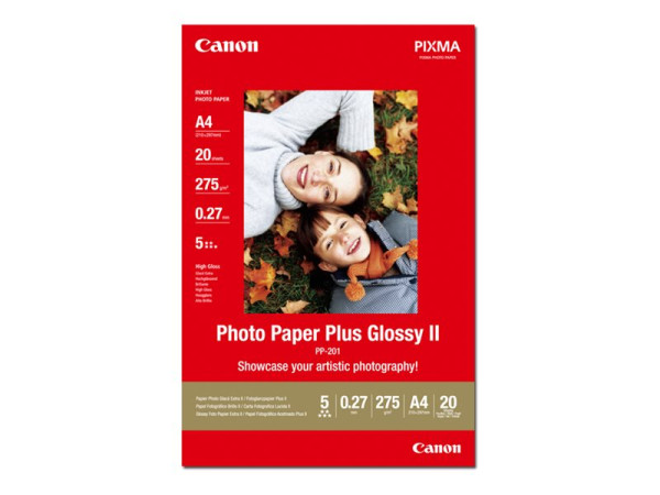 Papier Canon Foto-Premium PP-201 hochglanz A4 270g 20Blatt