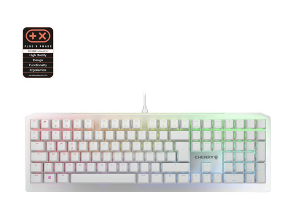 Cherry MV 3.0 (weiß, DE-Layout, Cherry Viola)