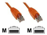 Patchkabel, SF/UTP, Cat.5e, orange, 7,50m RJ45 (Inline)