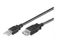 Goobay USB Verl AA 030 HiSpeed SCHWARZ