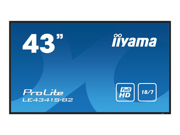 Iiyama ProLite LE4341S-B2, Public Display (schwarz