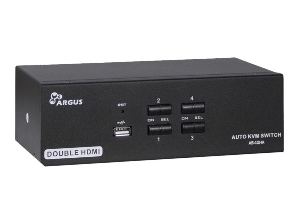 Inter-Tech IPC KVM Switch AS-42HA HDMI 8 1