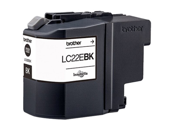 Brother Tinte schwarz LC-22EBK Schwarz