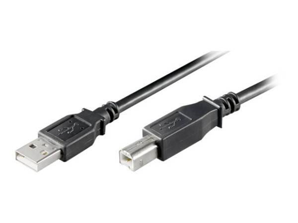 Goobay (ohne Kennzeichnung) USB AB 025 LC HiSpeed 2.0 SCHWA