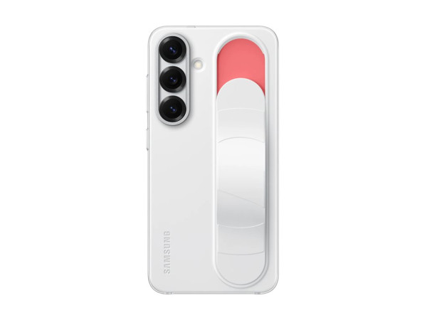 Samsung Standing Grip Case (weiß, Samsung Galaxy S25)