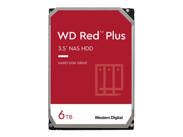 Western Digital 6TB WD60EFZX Red Plus SA3