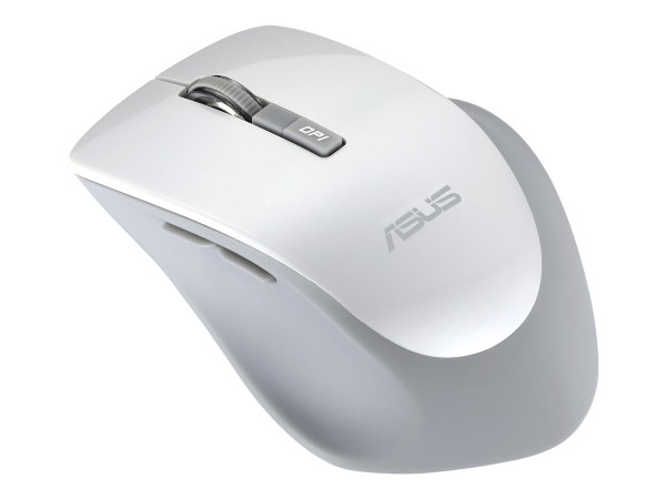 Maus Asus WT425 weiß, wireless, 1600DPI, Rechtshänder