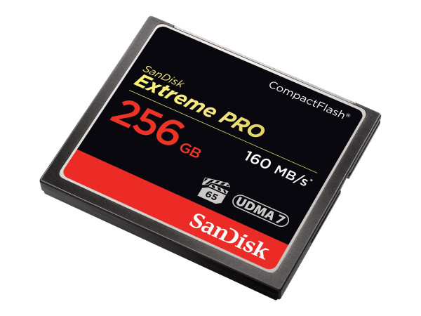 256 GB CompactFlash SANDISK EXTREME Pro 160MB/s SDCFXPS-256
