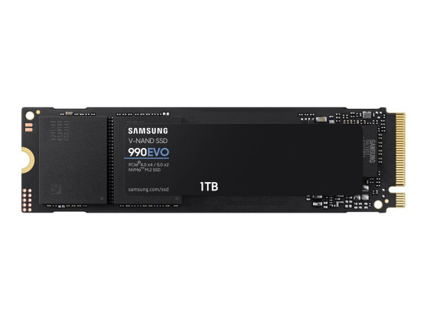 Samsung 990 EVO 1 TB (PCIe 4.0 x4 / 5.0 x2, NVMe 2, M.2