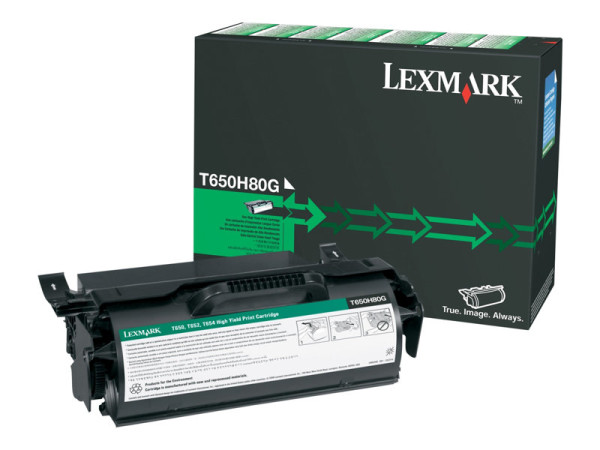 Toner LEXMARK T650 black T650H80G