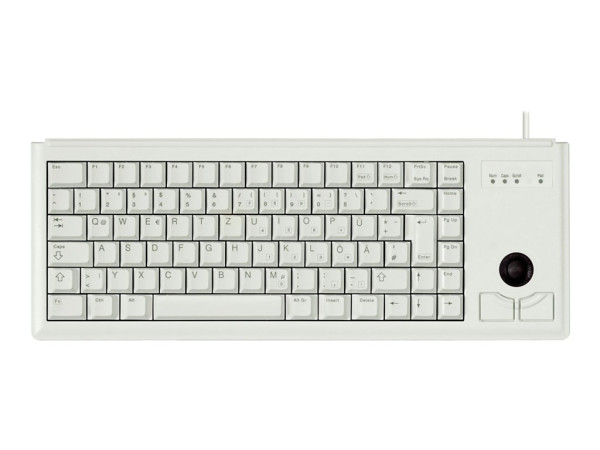 Tastatur Cherry G84-4400 USB white mit Trackball