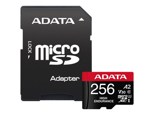 ADATA microSD 256GB High End UHS-I U3 | + Adapter