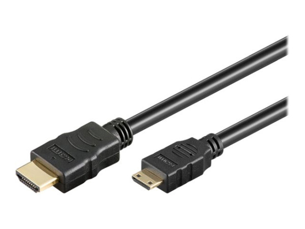 Goobay HDMI+ Kabel HiSpeed/wE 0500 G-MINI High Speed HDMI+ w