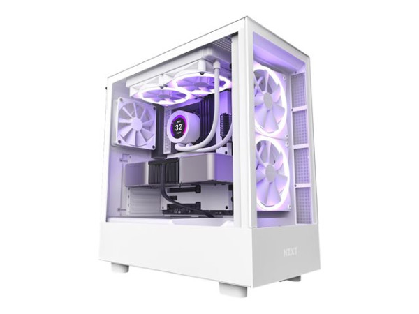 NZXT H5 Elite All White ATX CC-H51EW-01