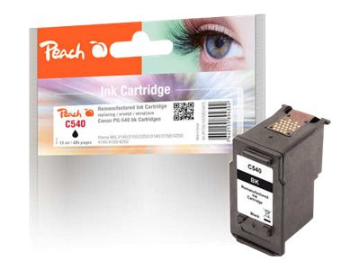 Peach PEACH Tinte BK kompt PG-540 kompatibel zu Canon