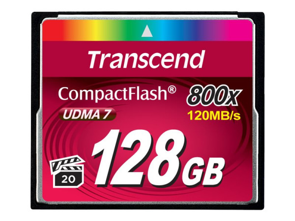 Transcend CompactFlash Card 64 GB Ultimate 800x