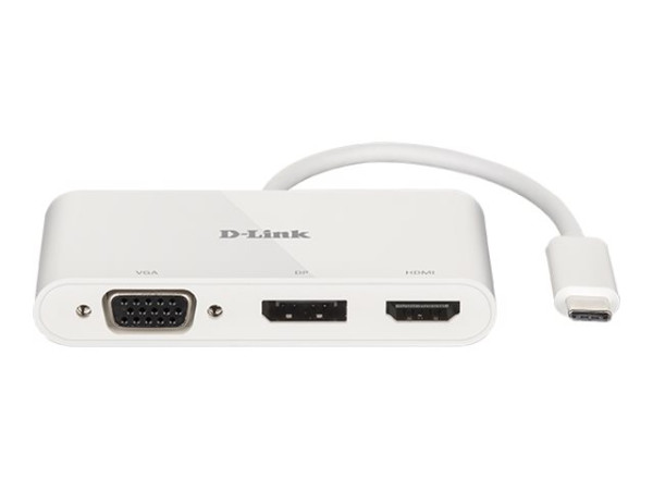 D-Link DUB-V310 USB-C Hub wh | 3 Port