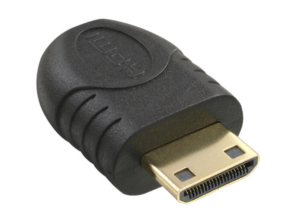 InLineÂ® HDMI Adapter, HDMI C Stecker auf HDMI D Buchse,