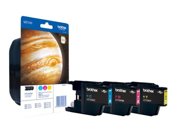 Brother Tinte Rainbow-Pack LC1240 (Retail)