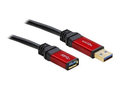 USB-Verl. Delock Premium USB3.0 Typ A -> Typ A St/Bu 3,00m