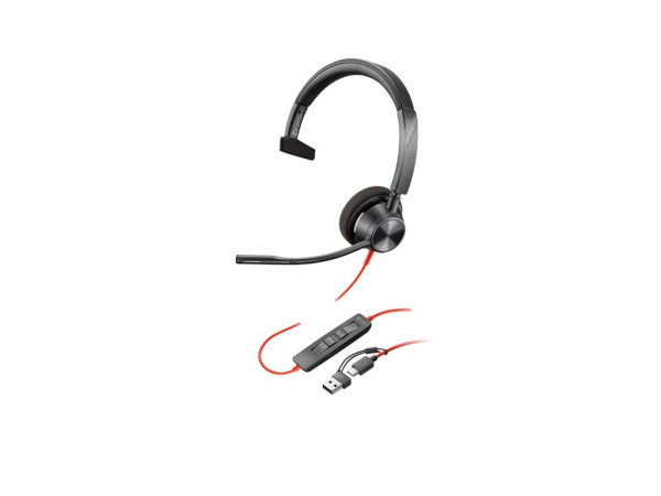 HP POLY BW 3310 MONO USB-C/A HEADSET