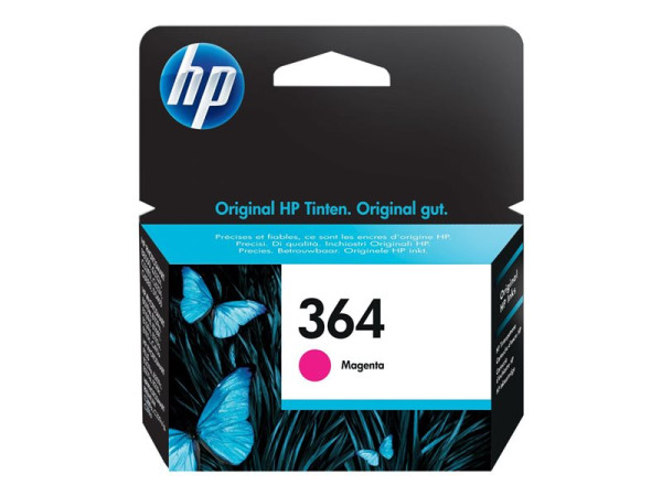 HP CB319EE|364 Tintenpatrone magenta, 300 Seiten ISO/IEC