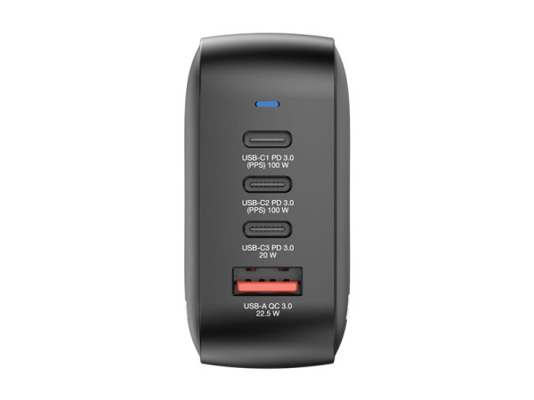 Verbatim Mini-GaN-Ladegerät 100W 4-Port, 1x USB-A , 3x
