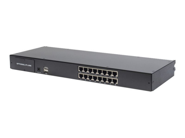 Digitus KVM Switch CAT 5 16-Port (schwarz)