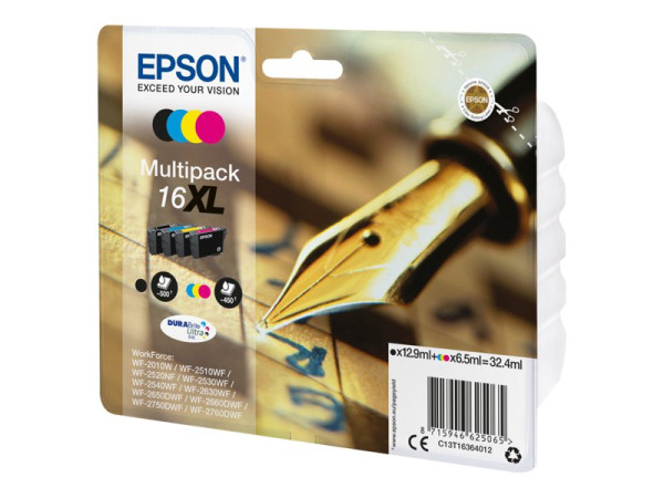 Epson Tinte Multipack C13T16364012 DURABrite