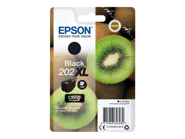 Epson Tinte BK C13T02G14010 Claria