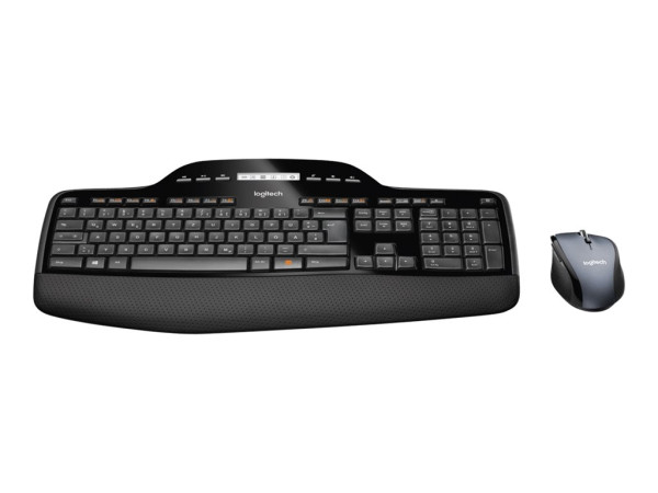 Tastatur Logitech Cordless Desktop MK710 schwarz USB DE