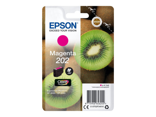 Epson Tinte Kiwi MG C13T02F34010 Claria