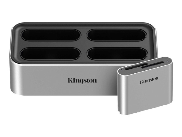 Kingston Workflow Station + SD Card Reader (silber/schwarz)