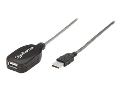 USB-Repeater Kabel Manhattan USB 2.0 A -> A St/Bu 5.0m si