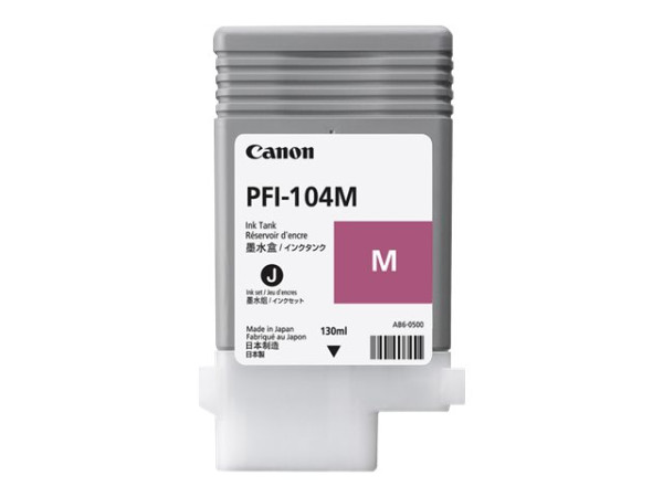 Canon 3631B001|PFI-104 M Tintenpatrone magenta, Inhalt 130