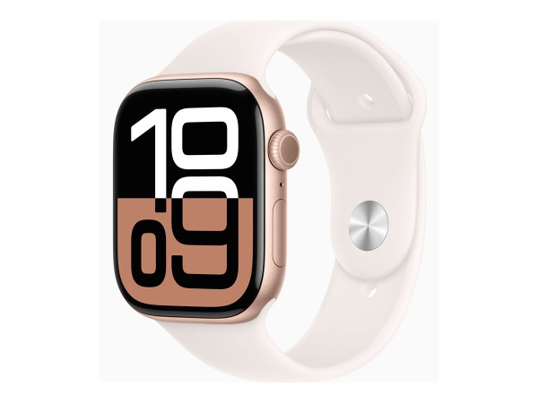 Apple Watch Series 10 (roségold, Aluminium, 42 mm,