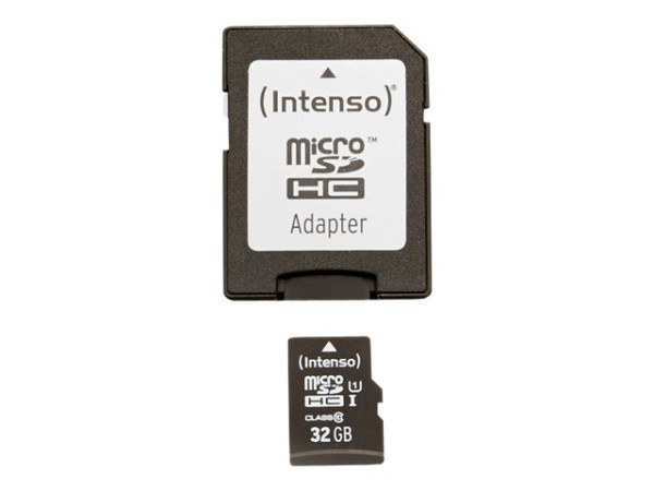 Intenso microSDHC UHS-I 32 GB, Speicherkarte Class 10 32 GB