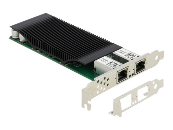 DeLOCK PCIe x4 K 2xRJ45 GB LAN PoE+ i350 | 88500