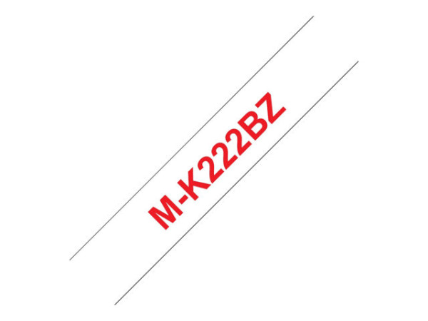 Verbrauchsmaterial Brother Schriftband M-K222, P-Touch , 9