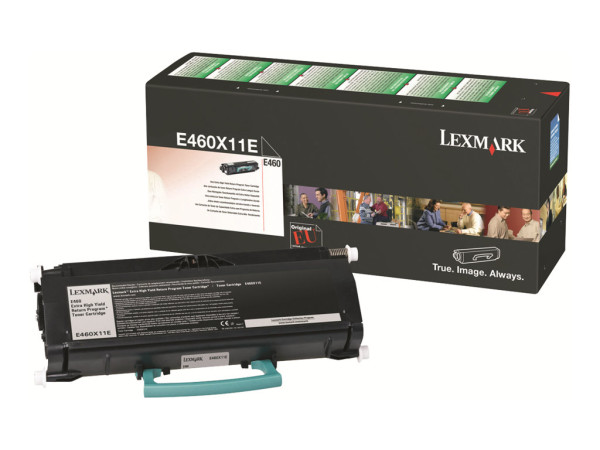 Lexmark E460X11E Tonerkartusche schwarz return program,