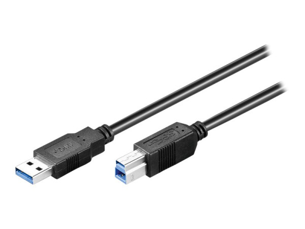 Goobay (ohne Kennzeichnung) USB 3.0 AB 025 SCHWARZ 0.25m