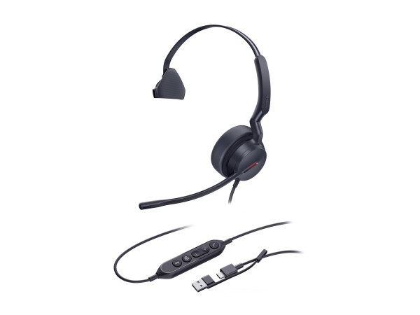 Yealink UH44 Mono Teams USB-C/A