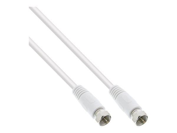 InLine® SAT-Anschlusskabel, 2x geschirmt, 2x F-Stecker,