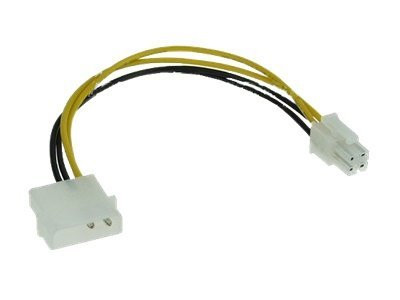 InLineÂ® Strom Adapter intern, 4pol Netzteil zu 4pol