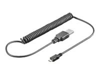 Goobay DAT micro-USB Kabel (spiral) micro-USB Spiral-Anschlu