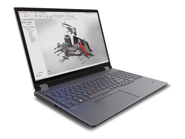 Lenovo ThinkPad P16 G2 (21FA004RGE) (grau/schwarz, Windows