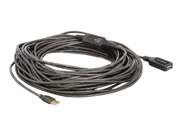 Speichermedien DeLOCK Kabel USB 2.0 Verlängerung aktiv 20 m